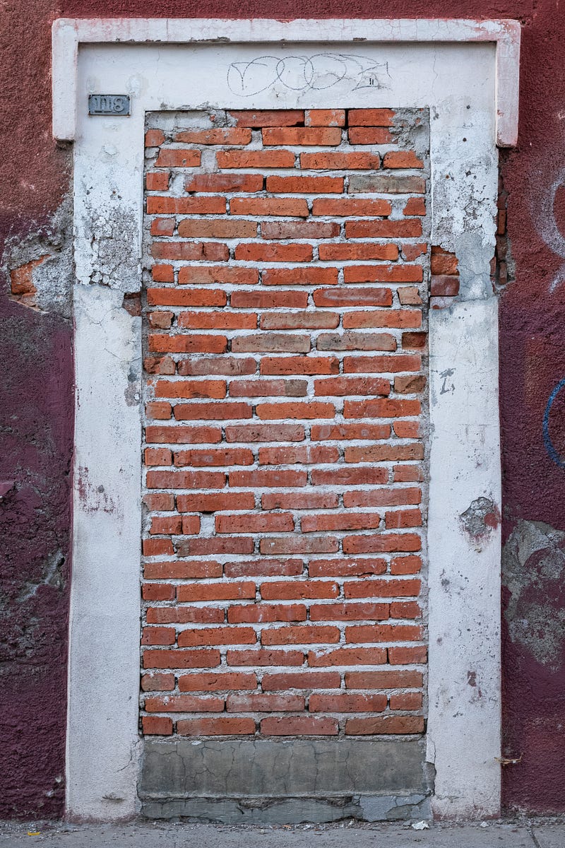 Meditative wall-staring practice