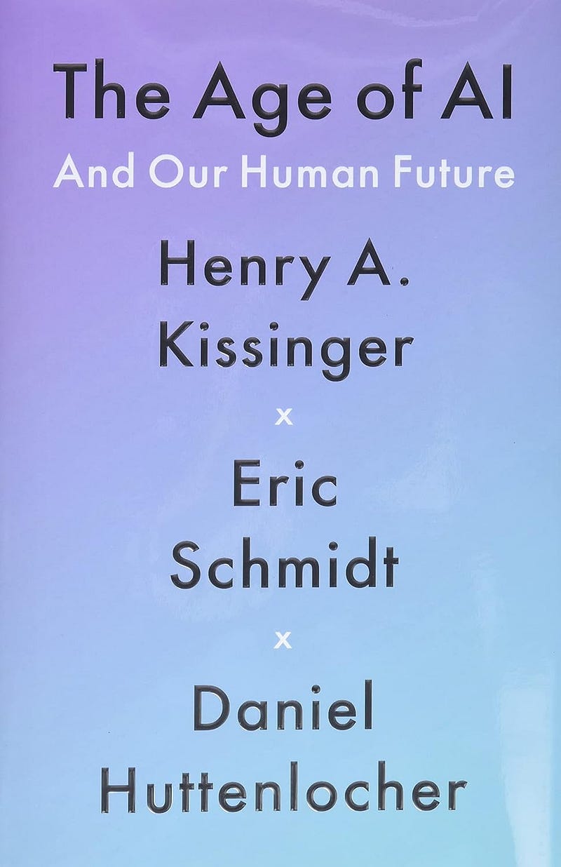 Cover of "The Age of AI"