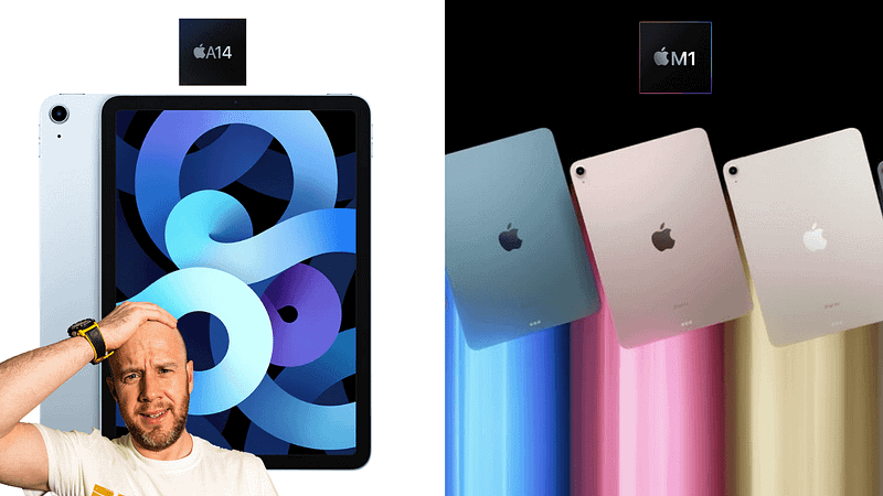 M1 iPad Air in various colors