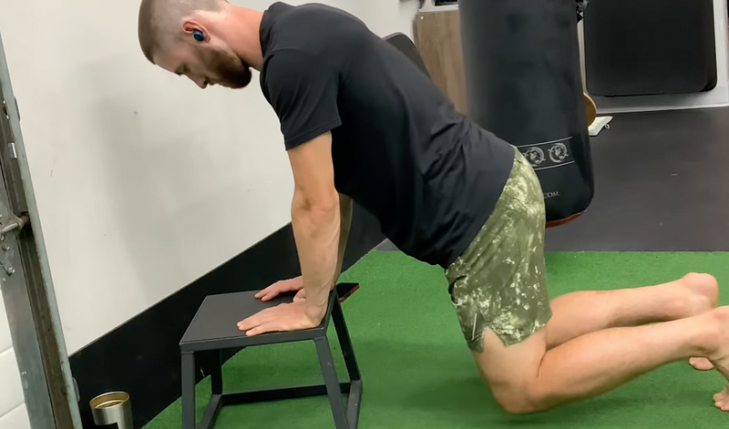 Lumbar Distraction Cat-Cow Exercise Demonstration