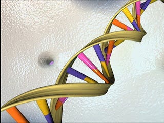 DNA Double Helix Structure Illustration