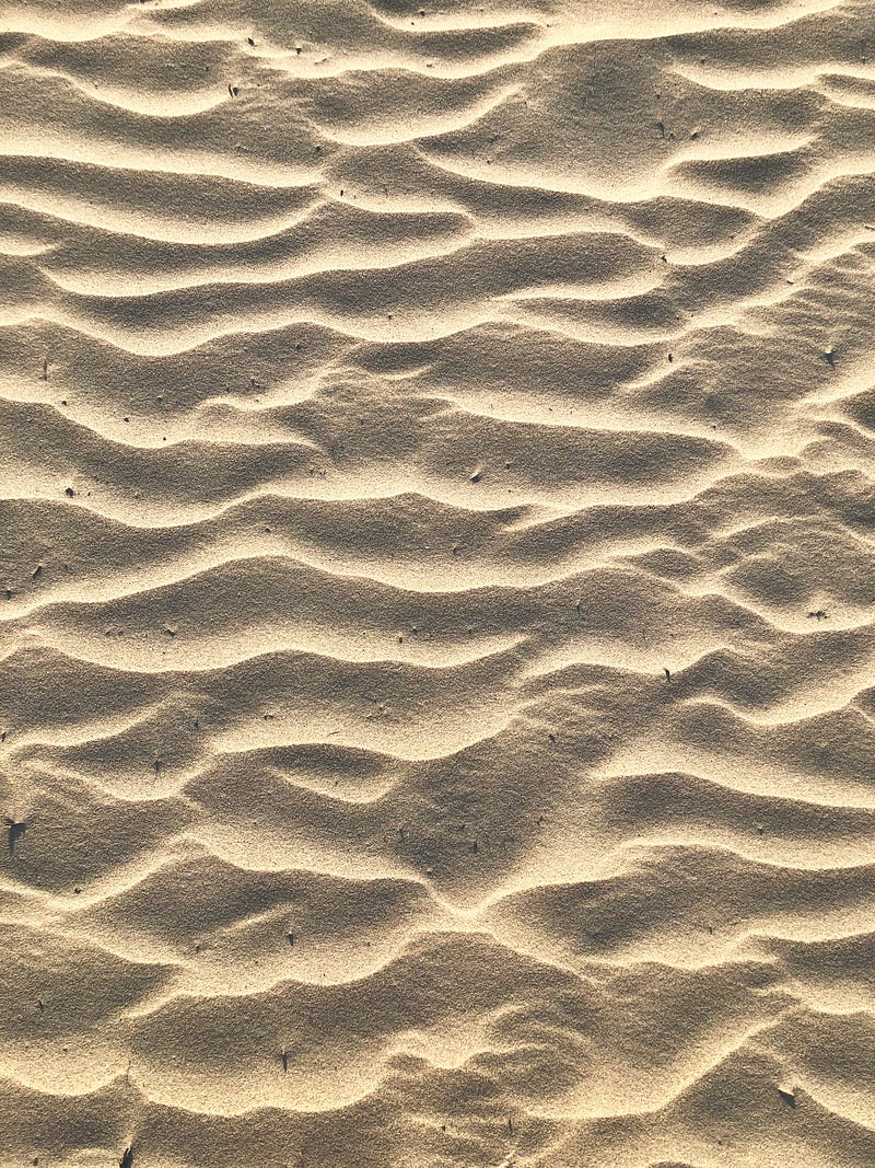 Sand and its infinite possibilities