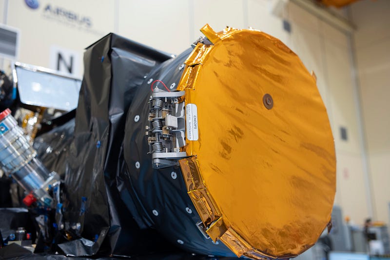 CHEOPS in the Airbus Cleanroom, Madrid