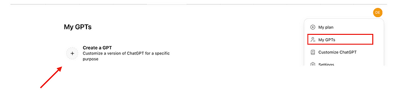 Creating a Custom GPT