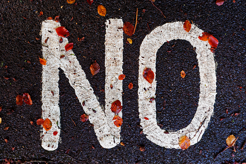 Visualizing the Strength of Saying No