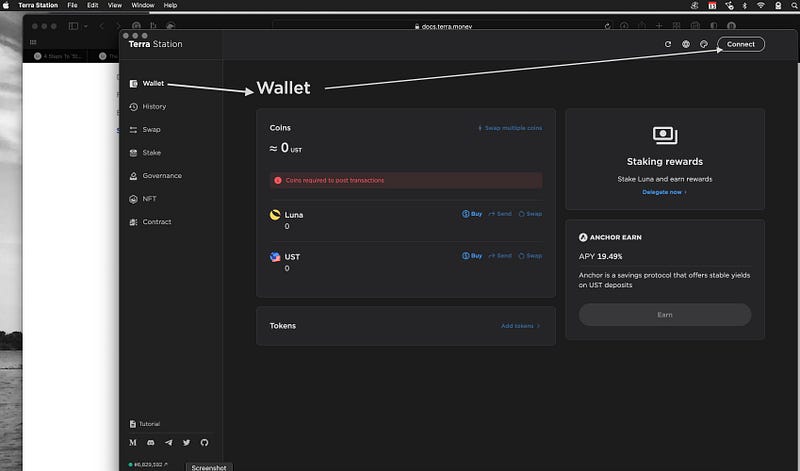 New wallet generation confirmation