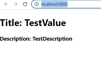 Localhost app display image