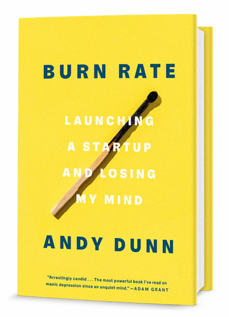 Andy Dunn's "Burn Rate" Book Cover