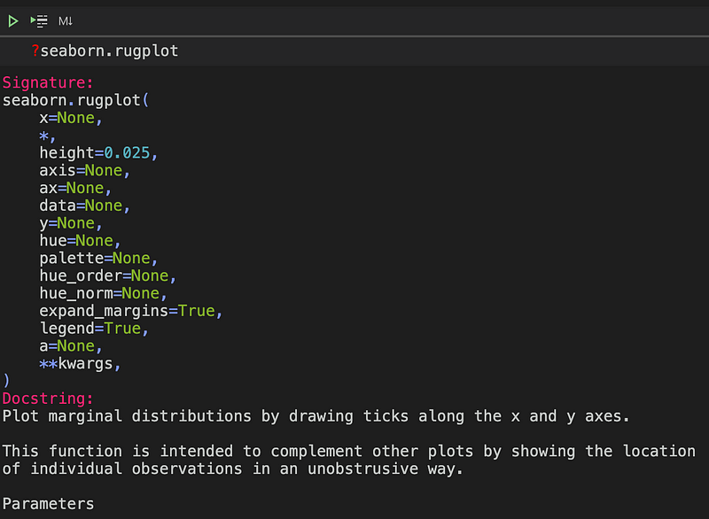 Retrieving function details in Jupyter Notebook