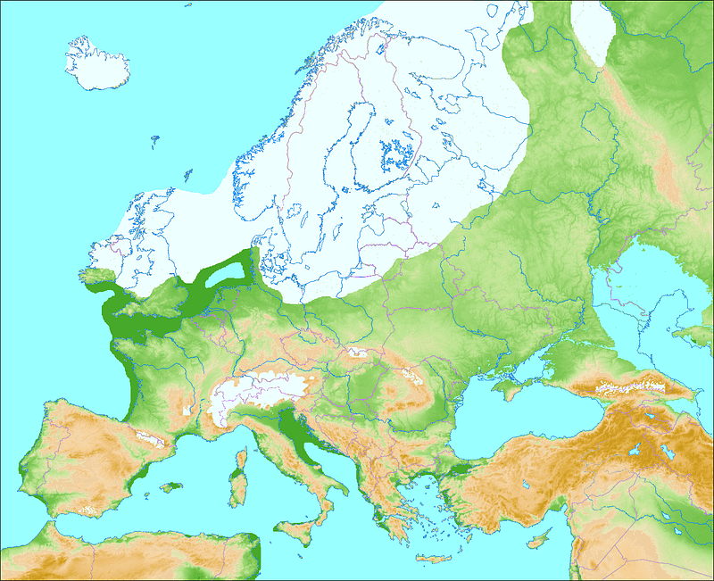 Landscape changes during the Ice Age's end