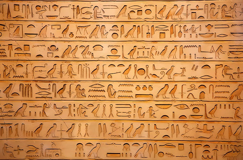 Ancient Egyptian Hieroglyphs