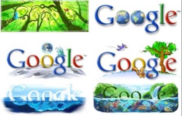 Google Earth Day Doodle