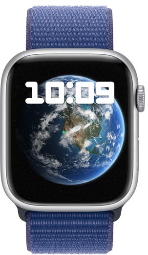 Apple Watch Earth Day Badge