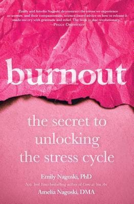 Book cover for "Burnout" by Emily and Amelia Nagoski