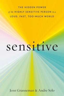 Book cover for "Sensitive" by Jenn Granneman and Andre Sólo